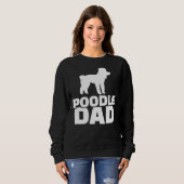 プードルパパ スウェットシャツ (正面フル)