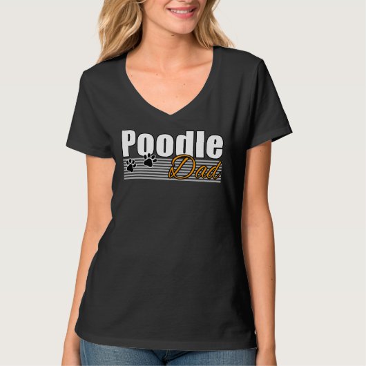 プードルパパ Tシャツ (正面)