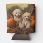 プードルパピーオータムデライトカボチャ 缶クーラー (裏面)