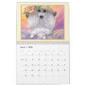 プードルパレード – 月写真カレンダー カレンダー (3月 2026)