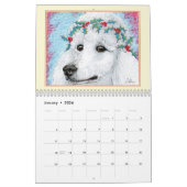 プードルパレード – 月写真カレンダー カレンダー (1月 2026)