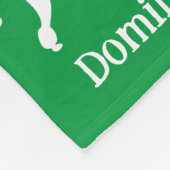 プードルパーソナライズされたブランケットカスタムドッグラバーギフト フリースブランケット (角)