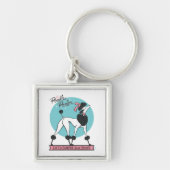 プードルパーラー キーホルダー (正面)