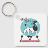 プードルパーラー キーホルダー (正面)