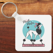 プードルパーラー キーホルダー (正面)