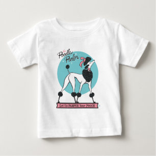 プードルパーラー ベビーTシャツ