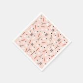 プードルフランスの紙ナプキンス スタンダードカクテルナプキン (角)