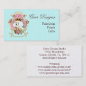 プードルプリンセスンピンクローゼス 名刺 (正面/裏面)