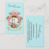 プードルプリンセスンピンクローゼス 名刺 (正面/裏面)