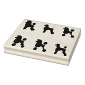 プードルヘアスタイルゴムスタンプ ラバースタンプ (スタンプ)