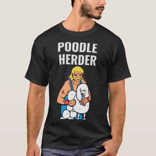 プードルヘルダー Tシャツ (正面)