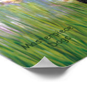 プードルペア(黒+白) – ユリ2 ポスター (角)