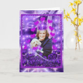 プードルママお母さんの日 カード (黄色い花)