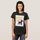 プードルママ必須 Tシャツ (正面フル)