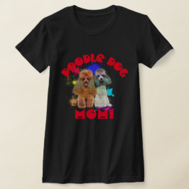 プードルママ犬最高の愛犬ママ Tシャツ