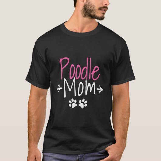 プードルママ Tシャツ (正面)
