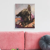 プードルミスティ キャンバスプリント (インサイチュ (リビング))