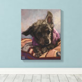 プードルミスティ キャンバスプリント (インサイチュ (ウッドフロア))