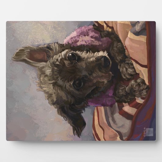 プードルミスティ フォトプラーク (正面)