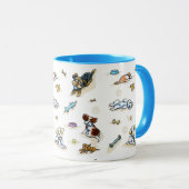 プードルミックスイン マグカップ (正面右)