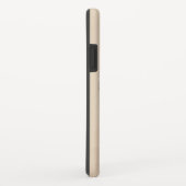 プードルミニチュアアプリコットクリームブラウンドッグアート Case-Mate iPhoneケース (裏面/右)