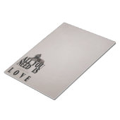 プードルメモ帳 ノートパッド (アングル)