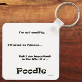 プードルライフ キーホルダー (裏面)