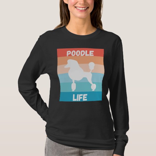 プードルライフ Tシャツ (正面)