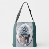 プードルラバーズクリスマス クロスボディバッグ (裏面)