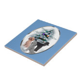 プードルラバーズクリスマス タイル (側面)