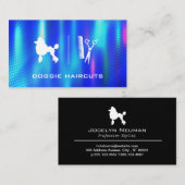 プードルロゴ |グルーミング名刺 名刺 (正面/裏面)