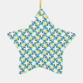 プードル時間 セラミックオーナメント (正面)