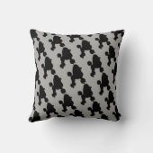 プードル枕の愛 クッション (裏面)