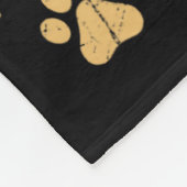 プードル母のギフト私は私の犬を愛する母ママ母ママda フリースブランケット (角)