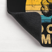 プードル母のギフト私は私の犬を愛する母ママ母ママda マウスパッド (コーナー)