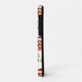 プードル犬がクリスマススターを育てる Case-Mate iPhoneケース (裏面/左)