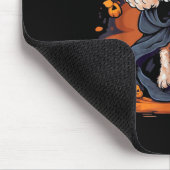 プードル犬のハロウィン マウスパッド (コーナー)