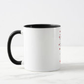 プードル犬コーヒーマグ バレンタインデー 2026 マグカップ (左)