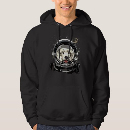 プードル犬宇宙探査天文学L パーカ (正面)