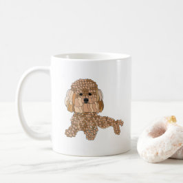 プードル犬 コーヒーマグカップ