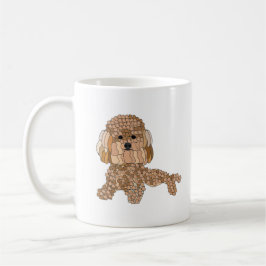 プードル犬 コーヒーマグカップ