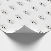 プードル犬_パターン ラッピングペーパー (角)