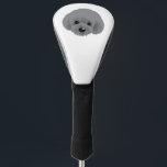 プードル犬（灰色） ゴルフヘッドカバー<br><div class="desc">かわいい子犬プードル</div>