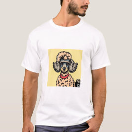 プードル犬 Tシャツ