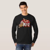 プードル眠り Tシャツ (正面フル)