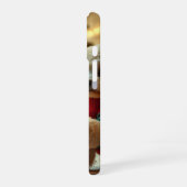 プードル祝の二つのクリスマス iPhone 16ケース (左側面)