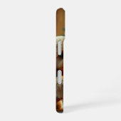 プードル祝の二つのクリスマス iPhone 16ケース (右側面)