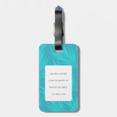 プードル荷物タグ ラゲッジタグ (裏面縦)