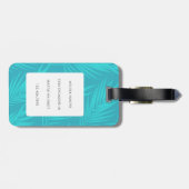 プードル荷物タグ ラゲッジタグ (裏面横)