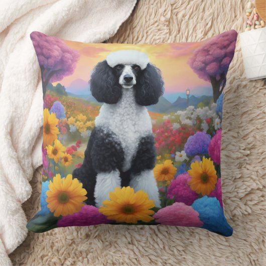 プードル装飾用クッション クッション (ブランケット)